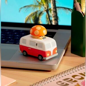 SMOKO Camper Kai Mushroom Vinyl Toy, NIB